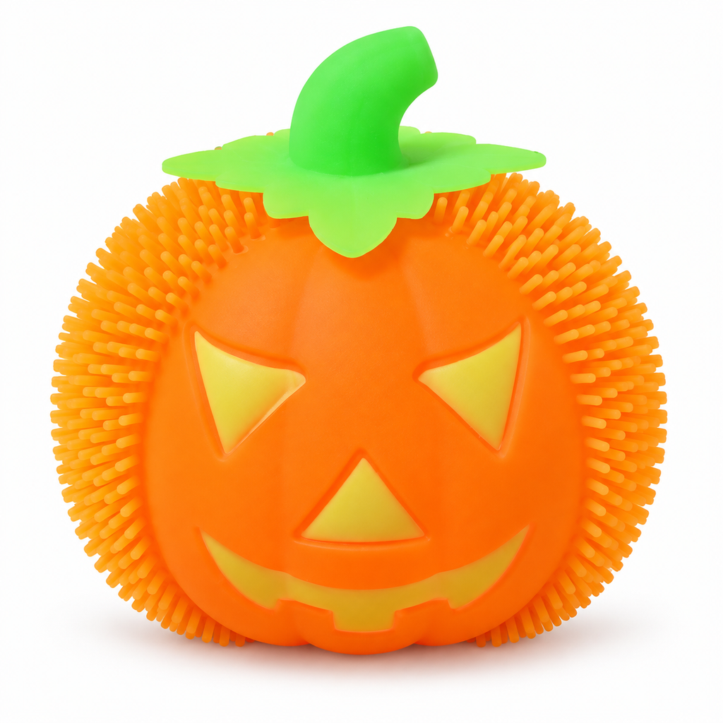 Joyward Jumbo Light-Up Pumpkin Squishy – Halloween Sensory Toy