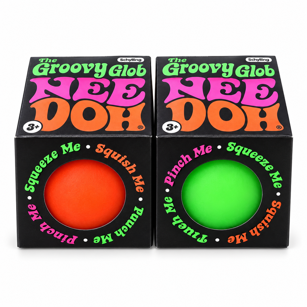 Teenie NeeDoh Groovy Glob – Mini Sensory Squishy by Schylling