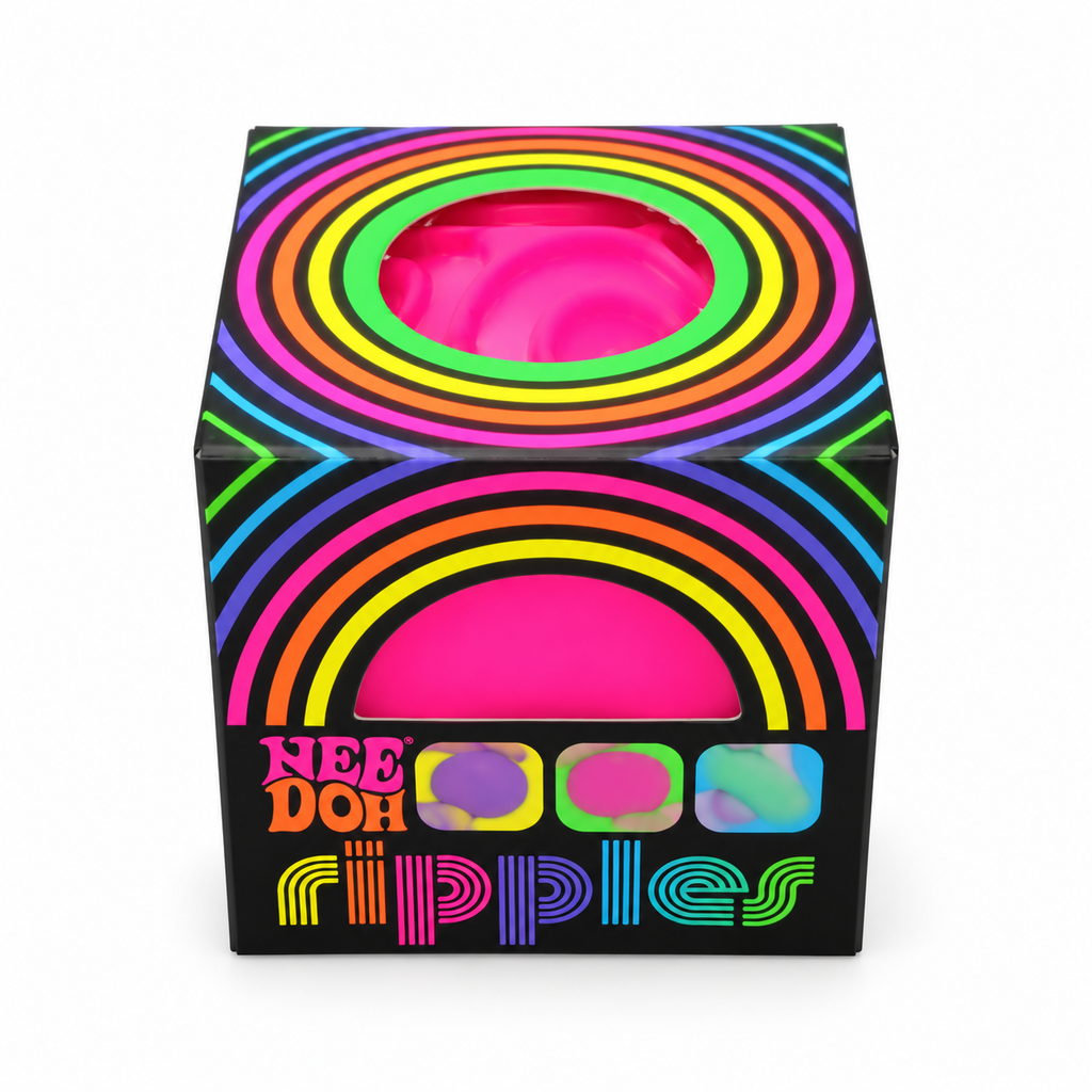 NeeDoh Teenie Rippples Textured Squishy Fidget Toy by Schylling