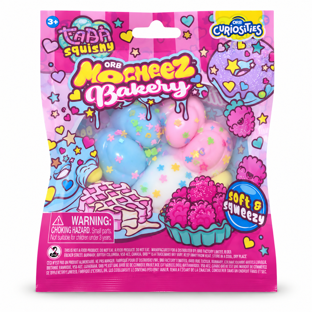 ORB Mocheez Bakery Taba Squishy – Assorted Styles