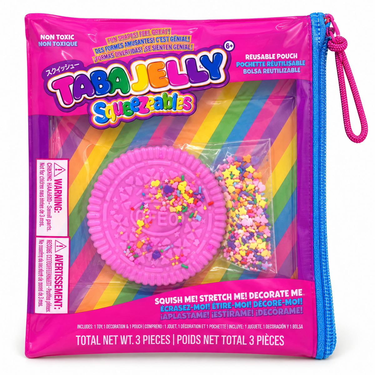 Taba Jelly Squeezables Decorating Squishy – Assorted Styles