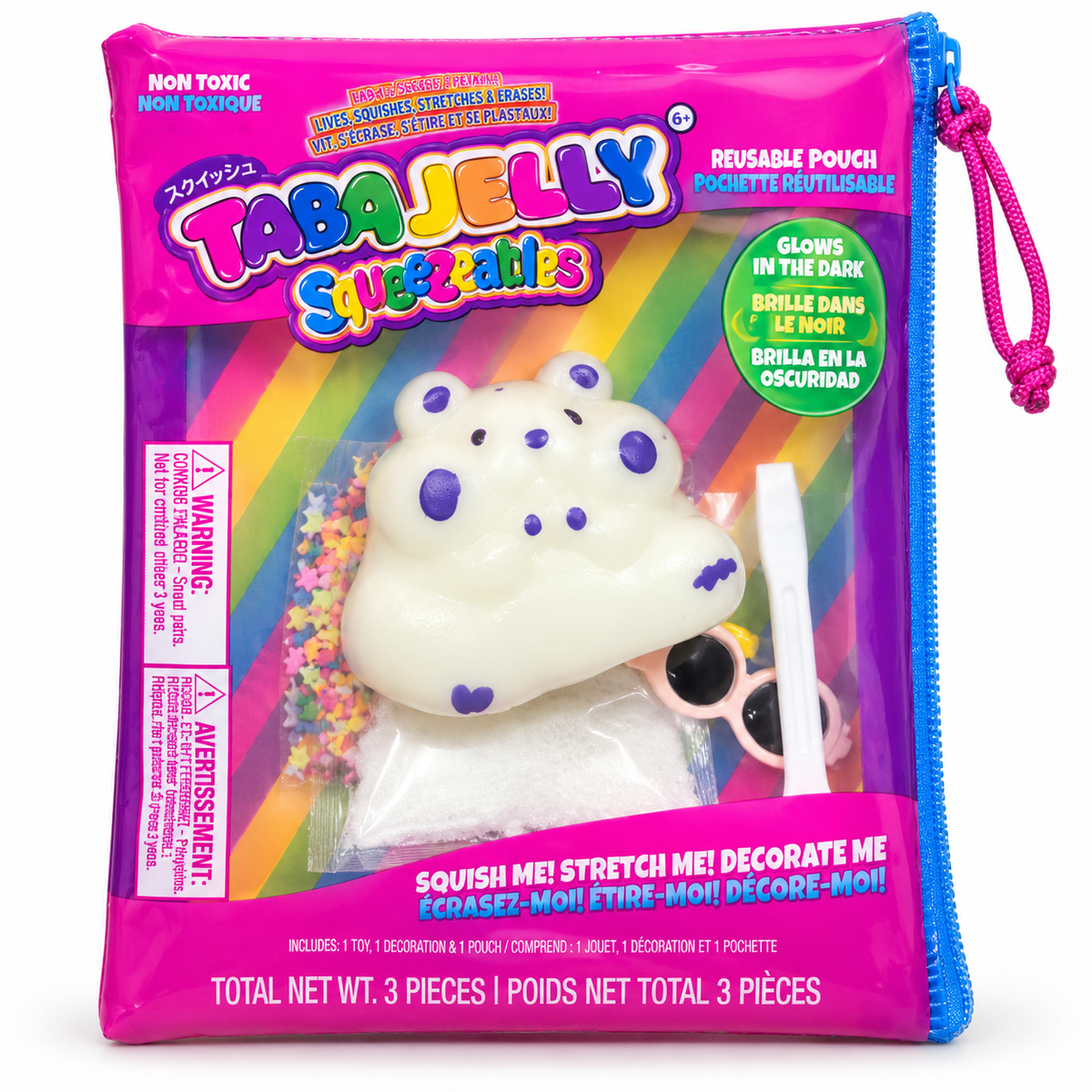 Taba Jelly Squeezables Decorating Squishy – Assorted Styles