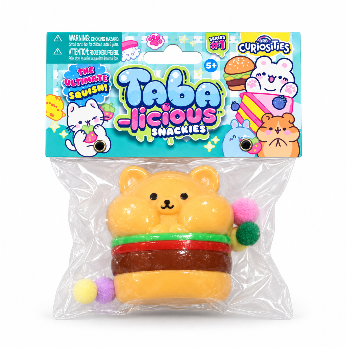 ORB Curiosities Taba-licious Snackies Squishy Toy – Series 1