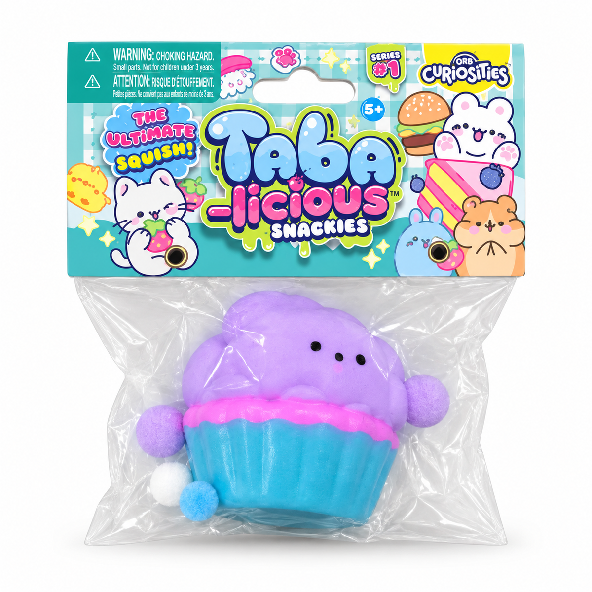 ORB Curiosities Taba-licious Snackies Squishy Toy – Series 1