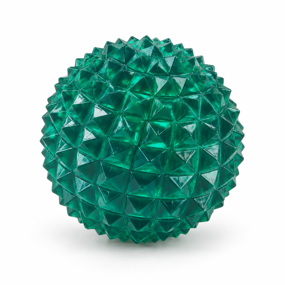 Teal Spiky Orb Squishy – Textured Sensory Fidget Ball