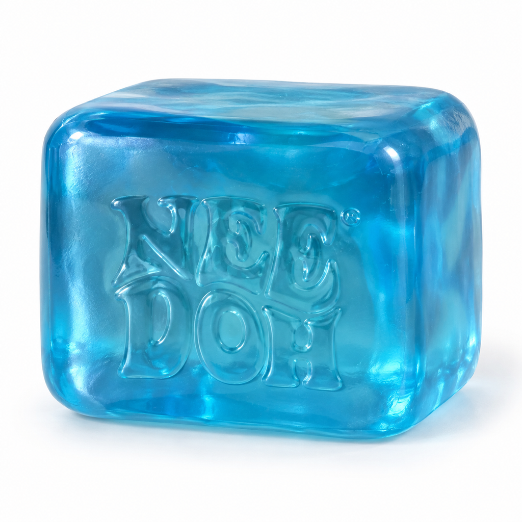 NeeDoh Nice Berg – Blue Super Solid Squishy Sensory Toy