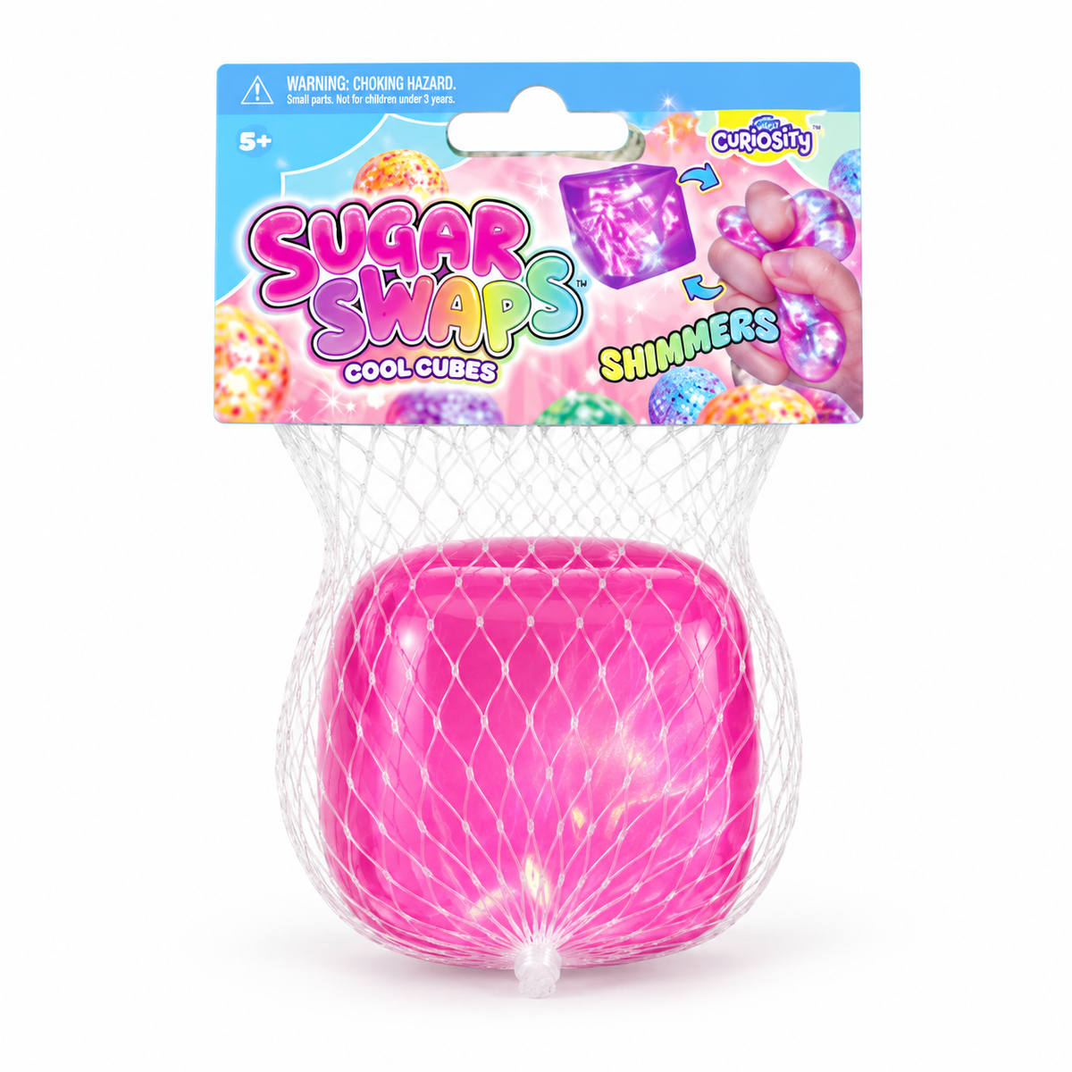 ORB Curiosities Sugar Shapes Cool Cubes Shimmer Squishy