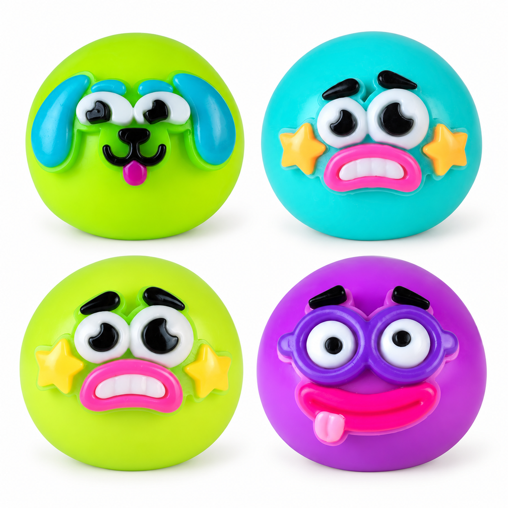 ORB Curiosities Smushers Slow-Rise Squishy Face – Choose Your Style