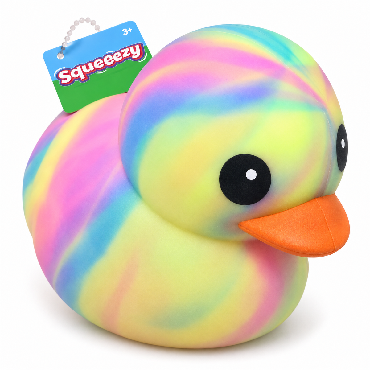 Squeezy Rainbow Duck Squishy | Pastel Duck Toy