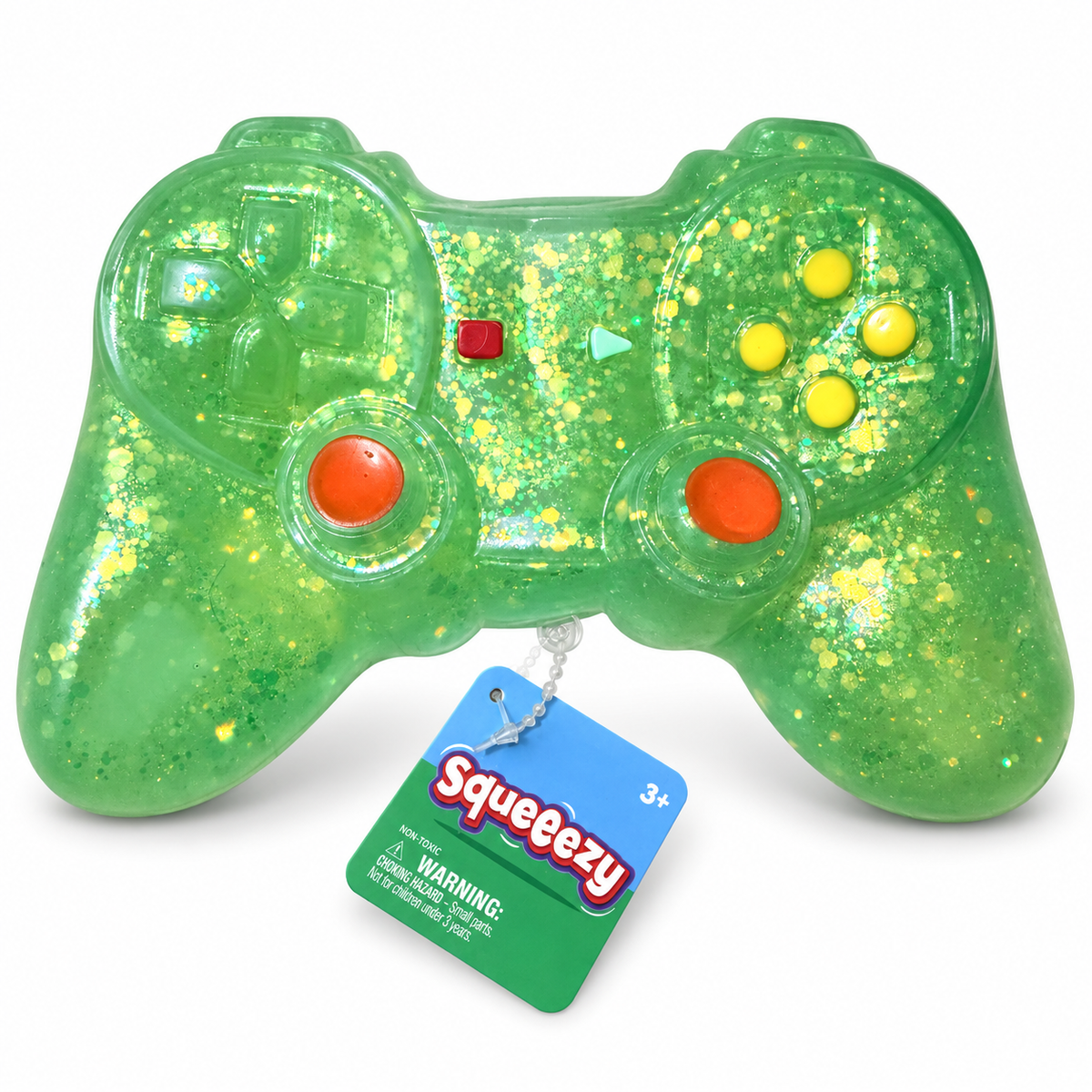 Squeezy Glitter Game Controller Squishy