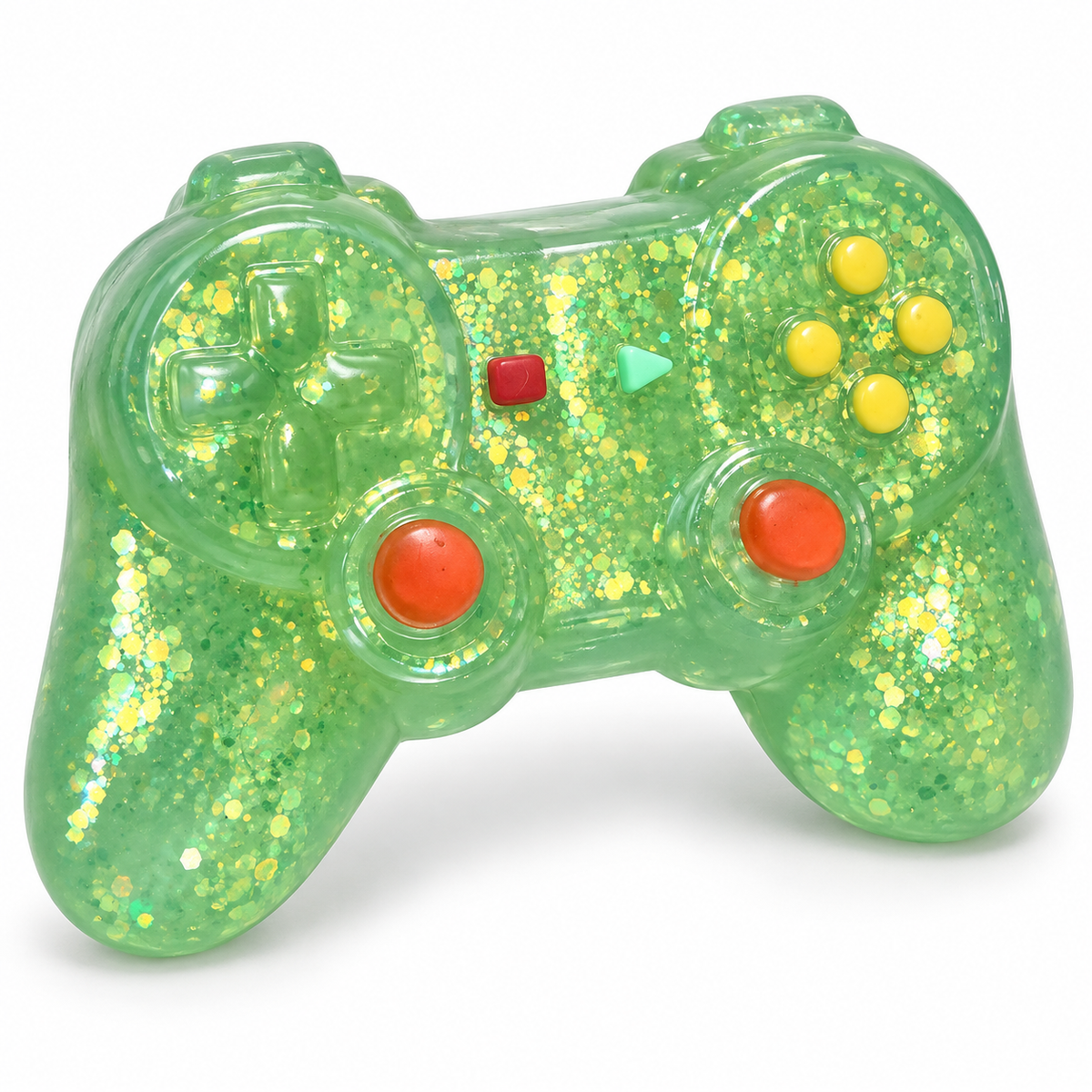 Squeezy Glitter Game Controller Squishy