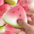 1/3/5pcs Squishy Watermelon Fidget Toy Anti-Stress Slow Rising Fruit Pinch Squeeze Stress Reliever Funny Pressure Reducer Prop